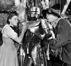 "Bloody hell Dorothy, looks like Tinman has been working out."