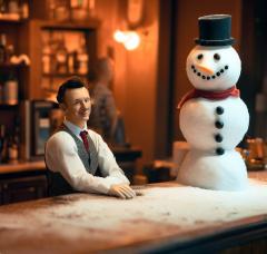 "I went into that bar once and got a Frosty reception."