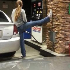 "Fill er up."