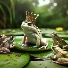 Dont worry, he wont be King for long. Hes about to croak