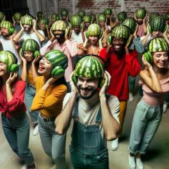 Scientists have discovered a novel new way of improving peoples mood by producing Melon-Tone-In.